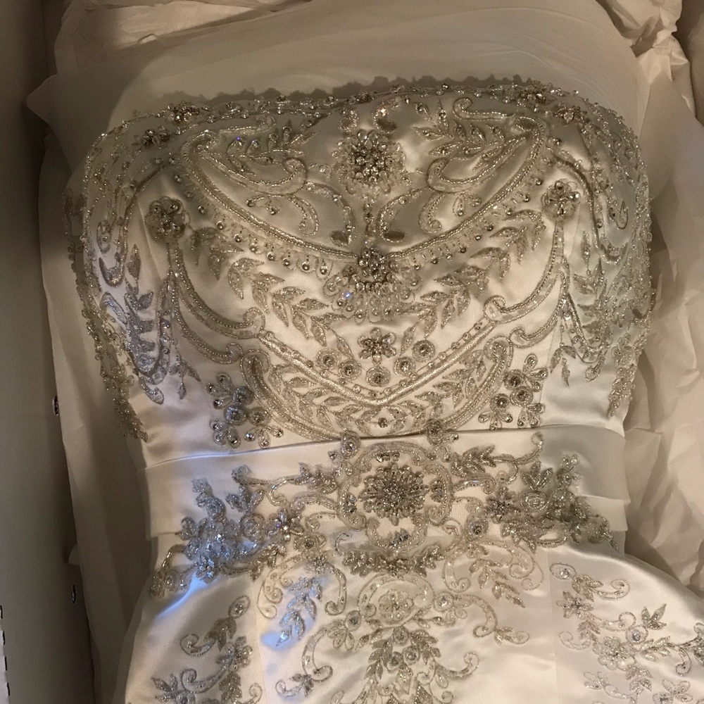 Casablanca wedding gown